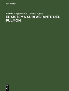 El sistema surfactante del pulmon (eBook, PDF) - Morgenroth, Konrad; Agudo, L. Sánchez