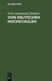 Von deutschen Hochschulen (eBook, PDF)