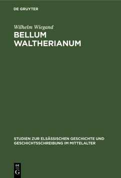 Cover Bellum waltherianum (eBook, PDF)