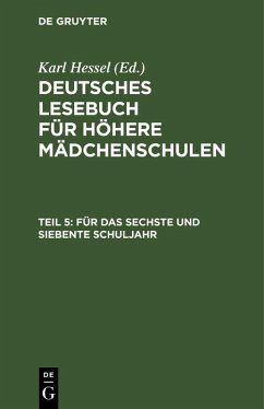 Cover Für das sechste und siebente Schuljahr (eBook, PDF)