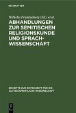 Abhandlungen zur semitischen Religionskunde und Sprachwissenschaft (eBook, PDF)
