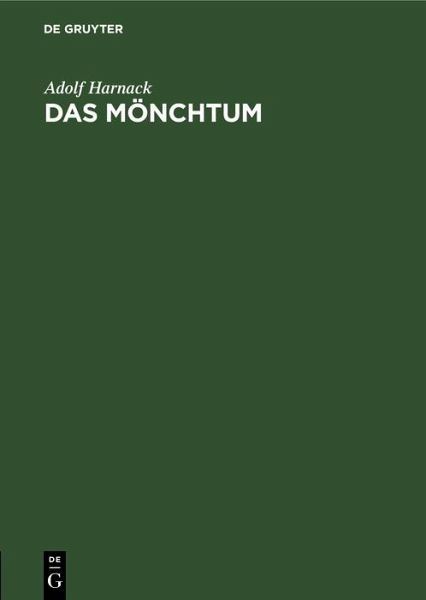 Das Mönchtum (eBook, PDF)
