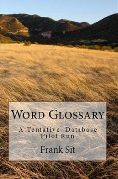 Word Glossary (eBook, ePUB) - Frank Sit