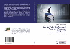 How to Write Professional Academic Research Proposals - Kingsley, Irobiko Chimezie