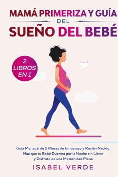 Cover Mamá primeriza y guía del sueño del bebé- 2 libros en 1
