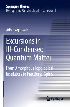 Excursions in Ill-Condensed Quantum Matter - Agarwala, Adhip