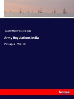 Army Regulations India - Quarter Master General India