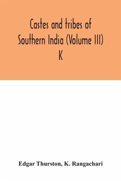 Cover Castes and tribes of southern India (Volume III) K