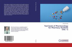 Text book of Pharmacology for Pharmacy Students (Vol. 1)