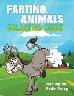 Farting Animal Coloring Book - Media Group, Blue Digital