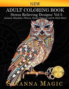 Adult Coloring Book - Savanna Magic