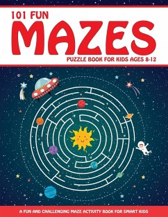 Maze Puzzle Book for Kids 4-8 - Trace, Jennifer L; Press