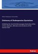 Dictionary of Shakespearian Quotations - Bild 1
