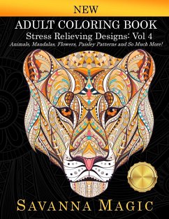 Adult Coloring Book - Savanna Magic