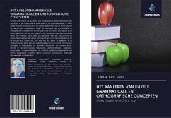 HET AANLEREN VAN ENKELE GRAMMATICALE EN ORTHOGRAFISCHE CONCEPTEN - Briceño, Jorge