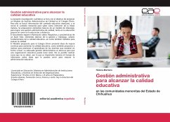 Gestión administrativa para alcanzar la calidad educativa