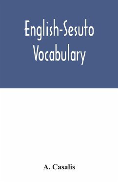 English-Sesuto vocabulary - Casalis, A.