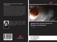 Speech Act of the Council in Russian and Spanish - Glushkova, O. V.; Golubtsova, N. V.; Kornev, V. A.