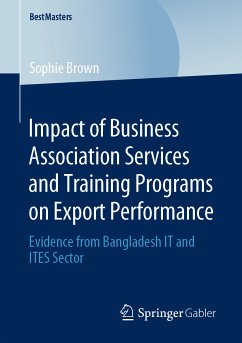 Impact of Business Association Services and Training Programs on Export Performance (eBook, PDF) - Brown, Sophie