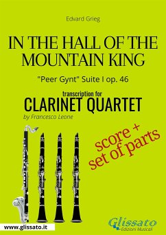 In the Hall of the Mountain King - Clarinet Quartet score & parts (fixed-layout eBook, ePUB) - Grieg, Edvard