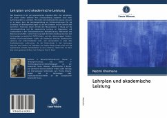 Lehrplan und akademische Leistung - Xhomara, Nazmi