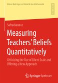 Measuring Teachers’ Beliefs Quantitatively (eBook, PDF)