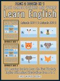 Pack 2 Books in 1 - Animals ABC 1 and Animals ABC 2 - Flash Cards Pictures and Words Learn English (eBook, ePUB)