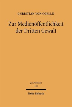 Cover Zur Medienöffentlichkeit der Dritten Gewalt (eBook, PDF)