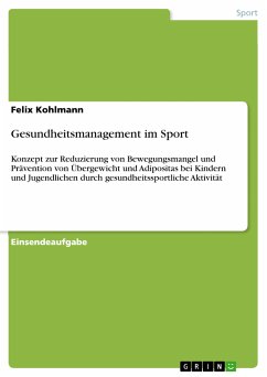 Gesundheitsmanagement im Sport (eBook, PDF) - Kohlmann, Felix