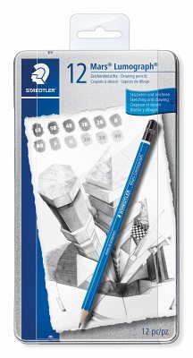 STAEDTLER Zeichenbleistift Mars Lumograph 12er Set