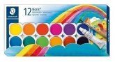 STAEDTLER Malkasten 12 Farben + Deckweiß + Pinsel
