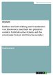 Einfluss der Entwicklung und... - Bild 1