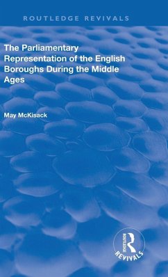 Cover The Parliamentary Representation of the English Boroughs