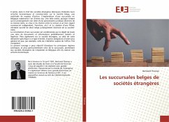 Les succursales belges de sociétés étrangères - Thomas, Bertrand