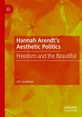 Hannah Arendt¿s Aesthetic Politics