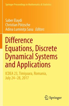 Difference Equations, Discrete Dynamical Systems and Applications