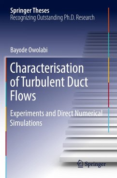 Characterisation of Turbulent Duct Flows - Owolabi, Bayode