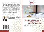 Mise en ¿uvre des actions publique et civile au regard des immunités