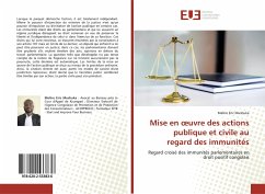 Mise en ¿uvre des actions publique et civile au regard des immunités - Mushuka, Maître Eric