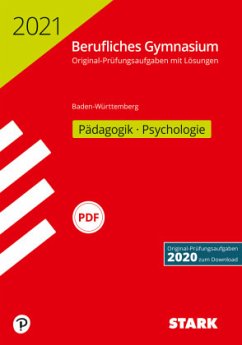 Cover Berufliches Gymnasium 2021 - Pädagogik/Psychologie - Baden-Württemberg