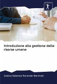 Introduzione alla gestione delle risorse umane