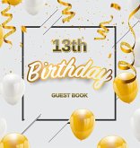 13th Birthday Guest Book