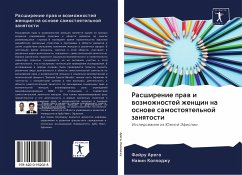 Rasshirenie praw i wozmozhnostej zhenschin na osnowe samostoqtel'noj zanqtosti - Arega, Fajru; Kollodzhu, Nawin