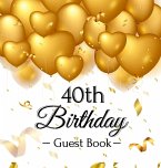 40th Birthday Guest Book