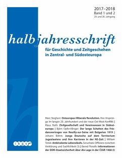 Cover Halbjahresschrift 2017 - 2018