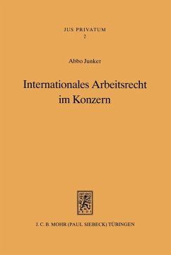 Internationales Arbeitsrecht im Konzern (eBook, PDF) - Junker, Abbo