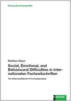 Social, Emotional, and Behavioural Difficulties in internationalen Fachzeitschriften - Meyer, Matthias