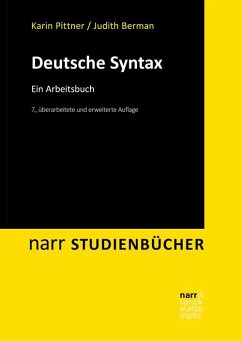 Deutsche Syntax - Pittner, Karin;Berman, Judith
