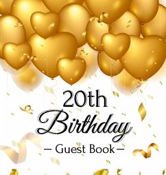 20th Birthday Guest Book - Lukesun, Luis