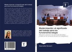 Modernización: el significado del trabajo para los funcionarios belgas - Renwart, Gwenaëlle